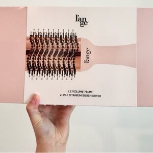 Lange Pink Le Volume 75mm 2-in-1 Titanium Brush Dryer